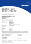 
C330705_Safety - Zertifikat für Fehlersicheres I/O-Modul - SK TU4-PROFIsafe
