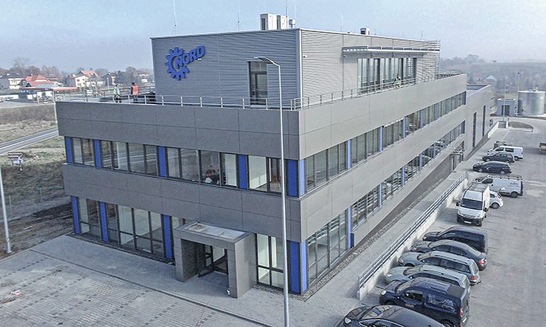 Exterior building photo of NORD Facility in Zakrzow Poland