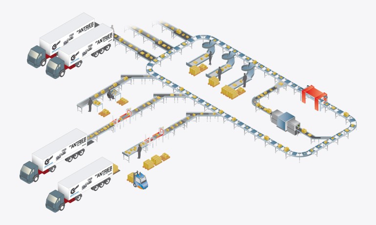 Post and Parcel application diagram